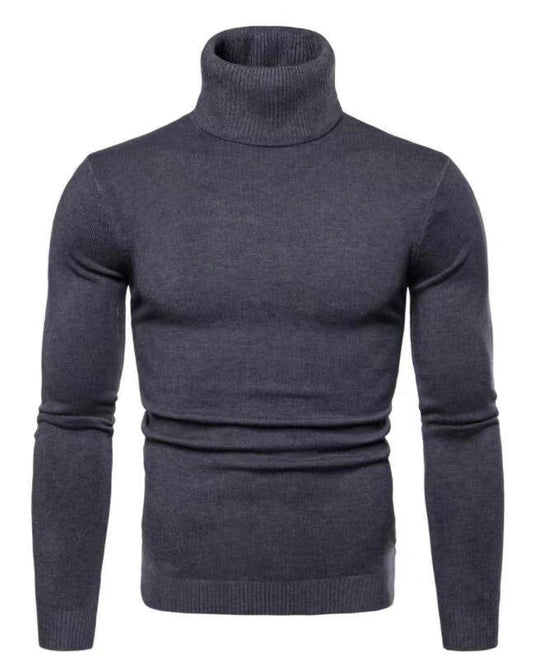 Herren Rollkragenpullover aus hochwertiger Baumwolle