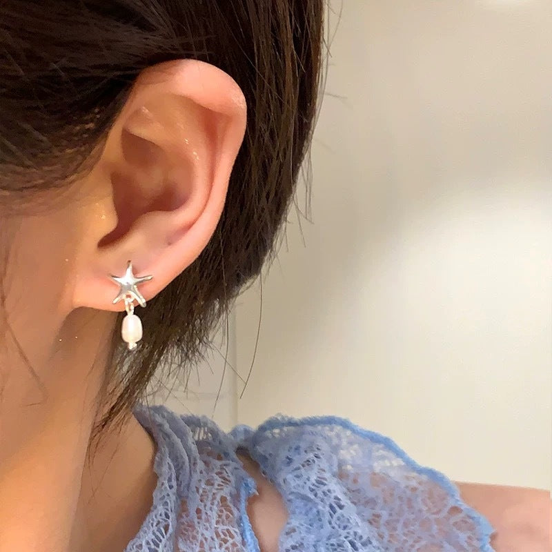 Damen Ohrstecker mit maritimem Design und bunten Perlendetails Shop Nory