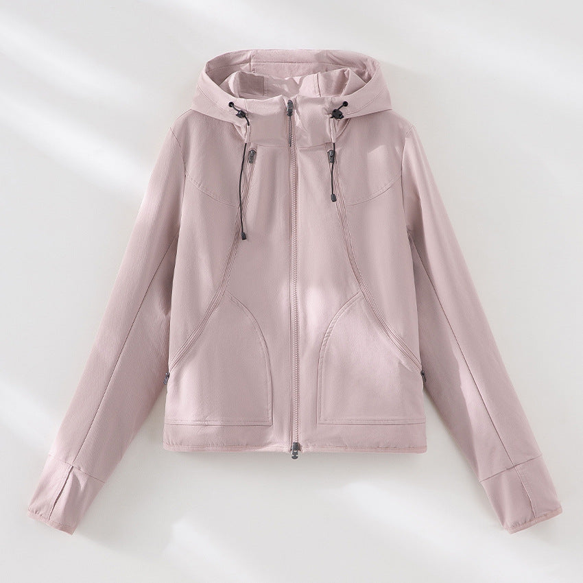 Damen Kapuzen-Softshelljacke mit Zwei-Wege-Reißverschluss und ergonomischer Schnitt Shop Nory