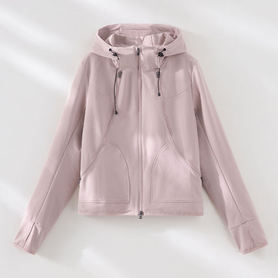 Damen Kapuzen-Softshelljacke mit Zwei-Wege-Reißverschluss und ergonomischer Schnitt Shop Nory