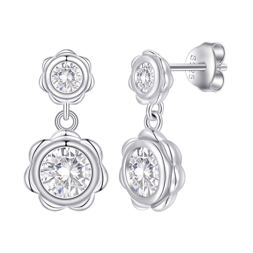 Damenring mit romantischem Herzdesign und funkelndem Zirkonia-Besatz Shop Nory