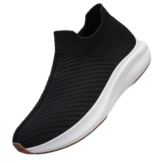 Damen Atmungsaktive Slip-On Strick-Sneakers mit sockenähnlichem Schaft Shop Nory