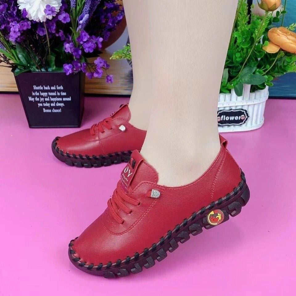 Damen nan flexible faltbare Freizeitsneaker mit stoßdämpfender Profilsohle Shop Nory