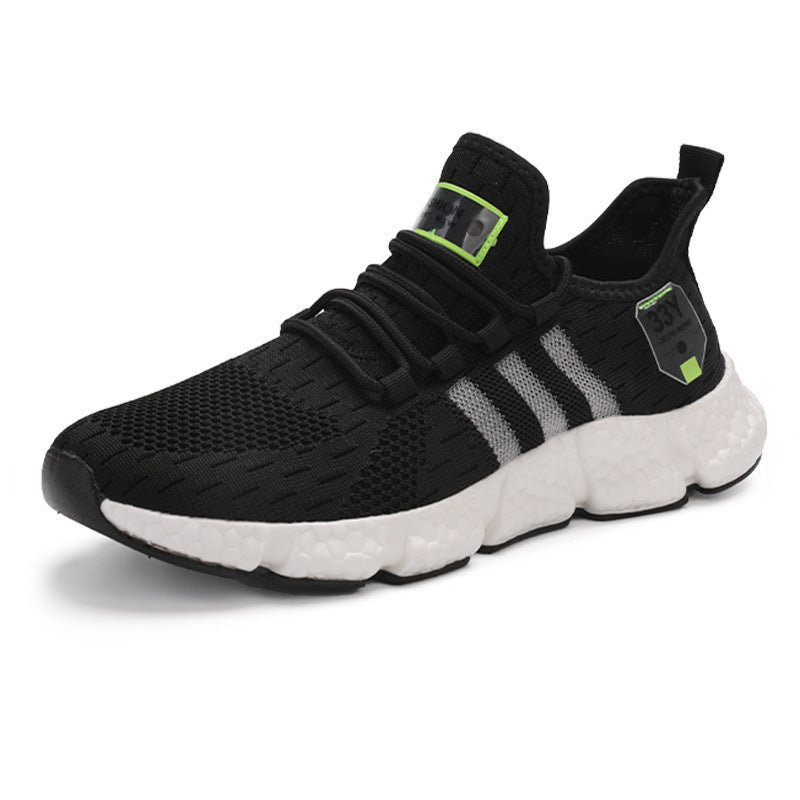 Herren Atmungsaktive Strick-Sneaker mit dämpfender Schaumsohle und Stretch-Fersenlasche Shopy Nory