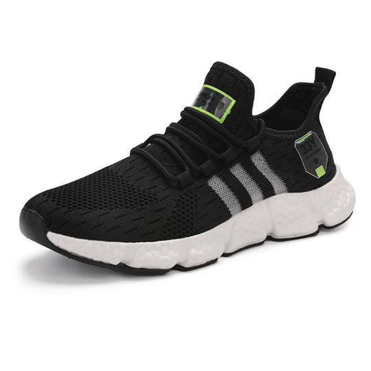 Herren Atmungsaktive Strick-Sneaker mit dämpfender Schaumsohle und Stretch-Fersenlasche Shopy Nory