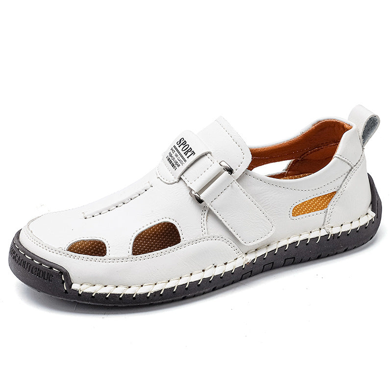 Herren Sportliche Leder-Sandalen mit ergonomischer Sohle
