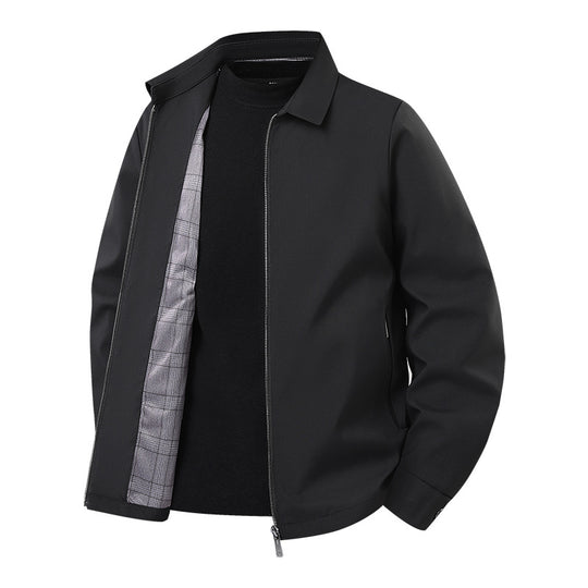 Herren Leichte Harrington‑Jacke mit Softshell‑Außenmaterial und Glencheck‑Futter Shop Nory