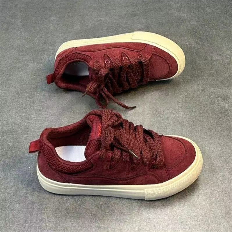 Damen Retro-Lifestyle-Sneaker mit atmungsaktivem Obermaterial und dämpfender Sohle