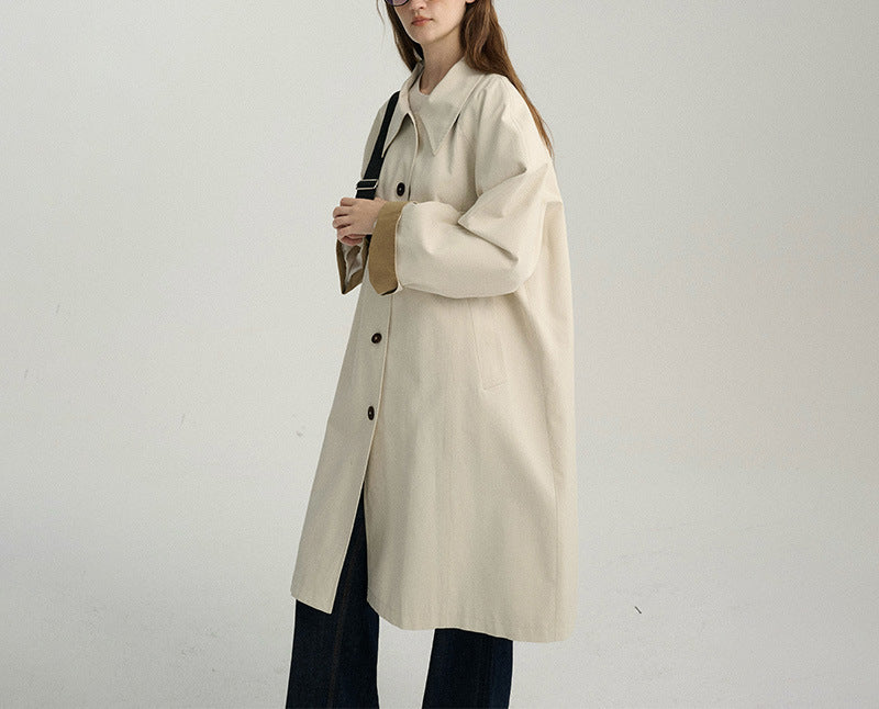 Damen Übergroßer City-Trenchcoat Shop Nory