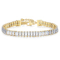 Damen Armband mit funkelnden Zirkonia und elegantem Verschluss Shop Nory