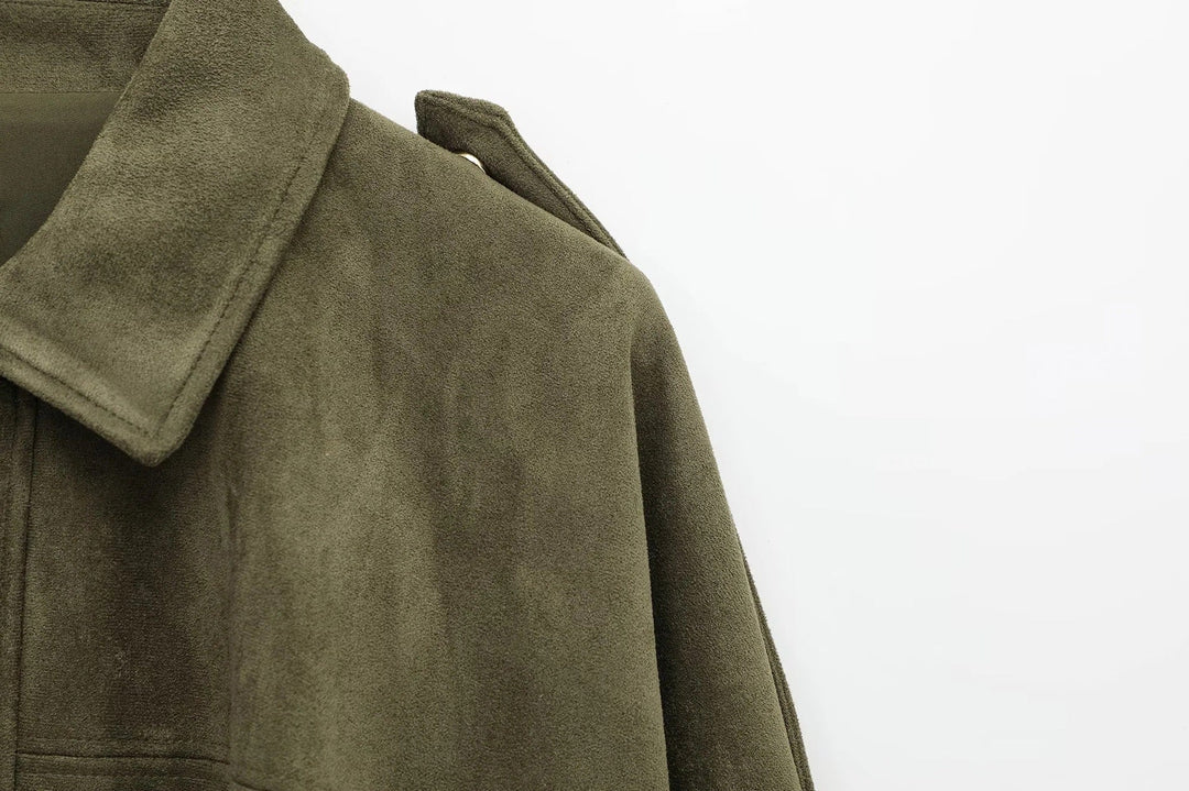 Shopnory | Übergrößen Wildlederjacke