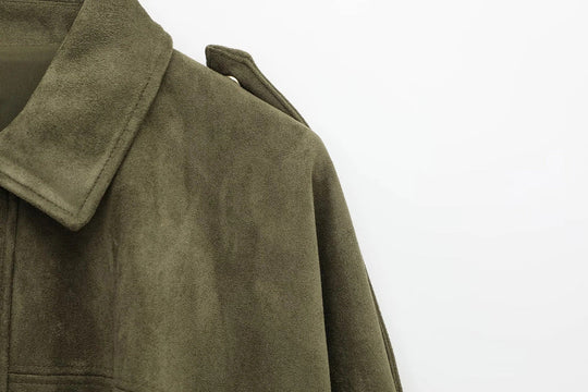Shopnory | Übergrößen Wildlederjacke