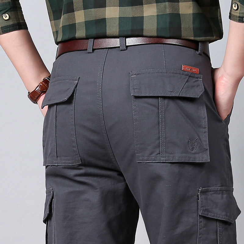 Herren Cargohose mit mehrfachen Klappentaschen und robustem Baumwollmix Shop Nory
