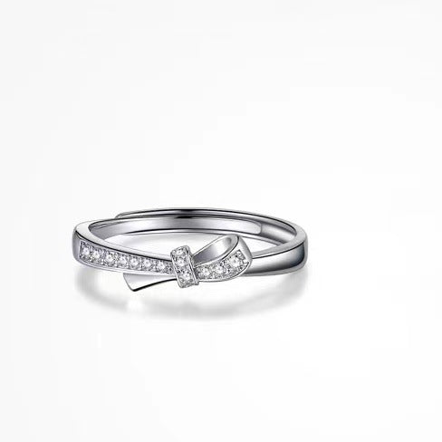 Damen moderner doppelter Knotungsring Shop Nory