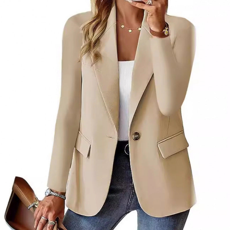 Damen Moderner Tailored Blazer mit elegante Knopfdetails