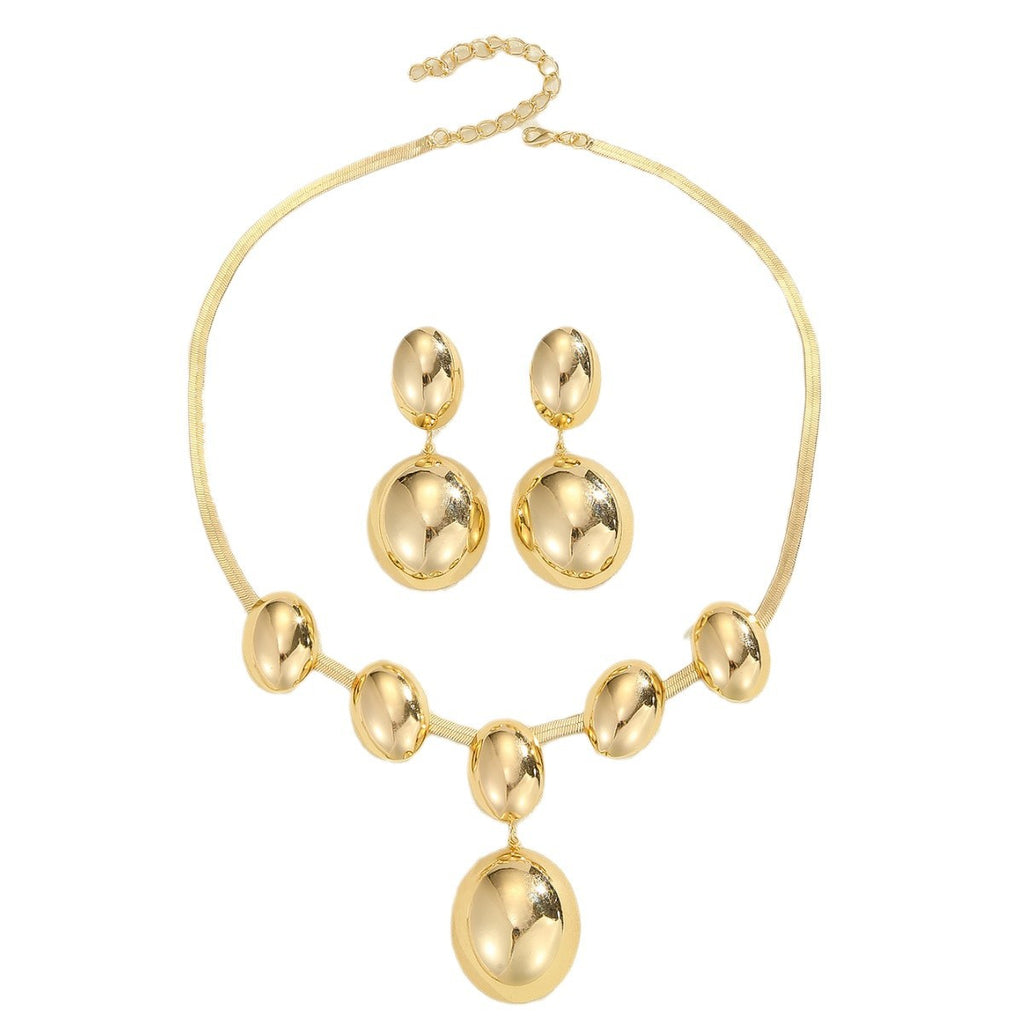 Damen Schmuckset mit elegantem Reliefmuster Shop Nory