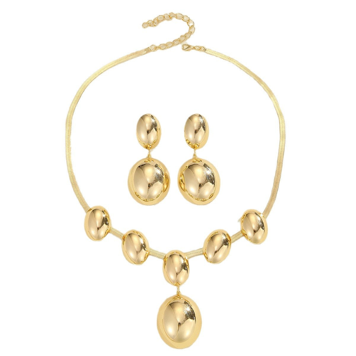 Damen Schmuckset mit elegantem Reliefmuster Shop Nory