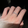 Damen eleganter Verlobungsring mit funkelnden Zirkonia Shop Nory