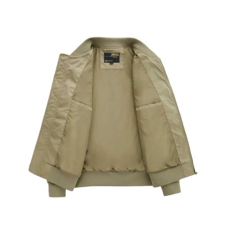 Herren Classic Bomberjacke im Utility-Look mit gesteppter Thermofütterung und Schrägeingrifftaschen Shop Nory