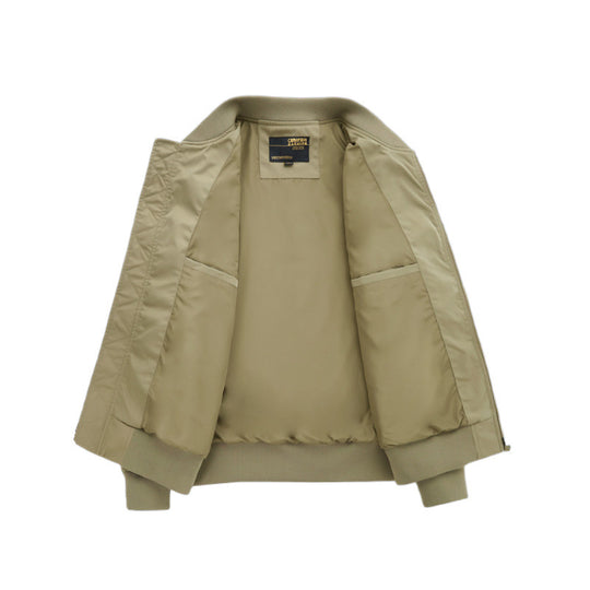 Herren Classic Bomberjacke im Utility-Look mit gesteppter Thermofütterung und Schrägeingrifftaschen Shop Nory