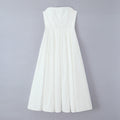 Damen elegantes corsagenfreies Abendkleid