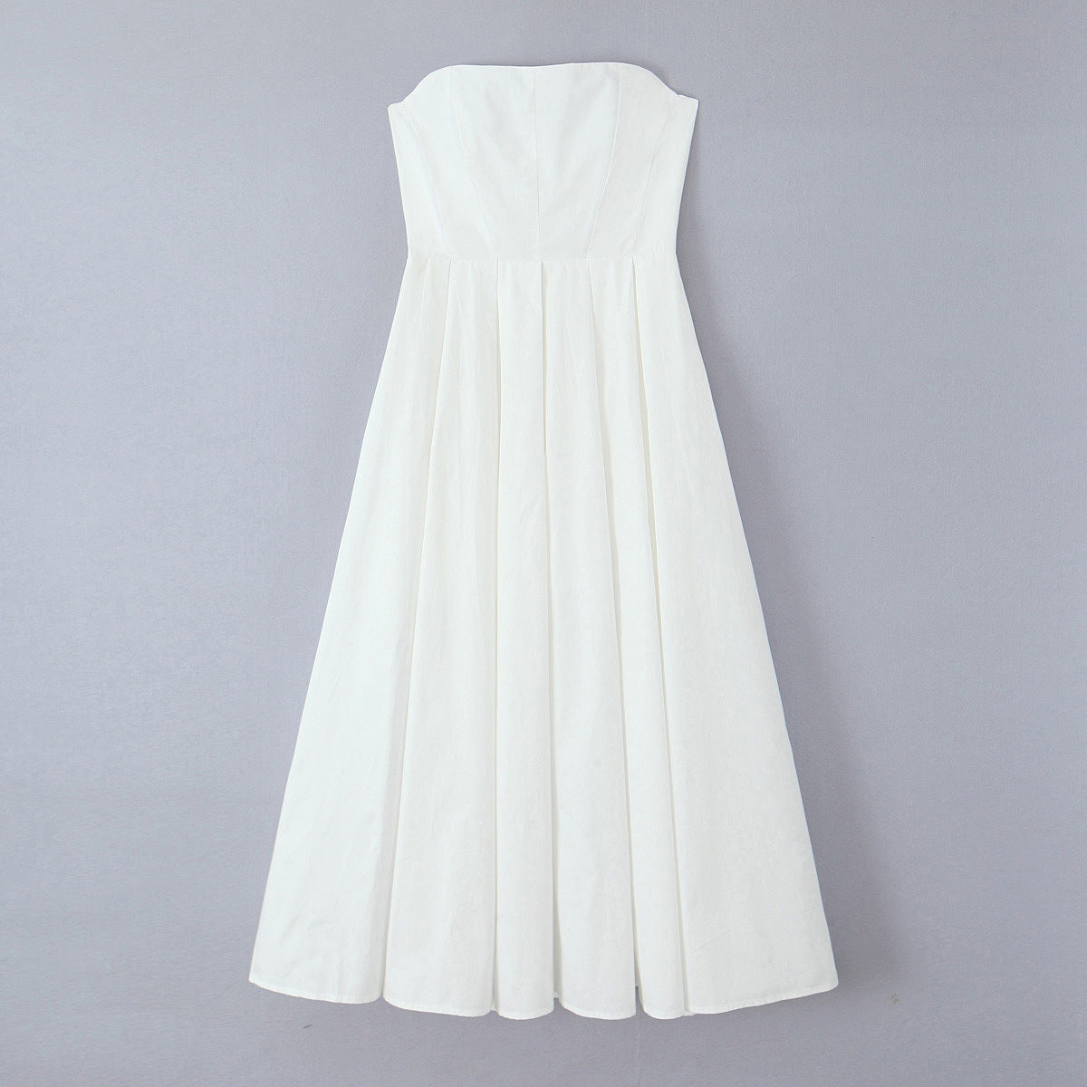 Damen elegantes corsagenfreies Abendkleid