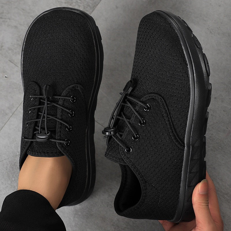 Damen Leichter Freizeit-Sneaker mit Schnellzug-Kordel, perforiertem Mesh & stoßdämpfender Laufsohle Shop Nory