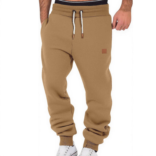 Herren Relax-Fit Fleece-Jogginghose mit Bündchen und Kordelzug Shop Nory