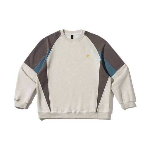 Unisex Colorblock-Sweatshirt mit Raglanärmeln und strukturierter Ziernaht Shop Nory