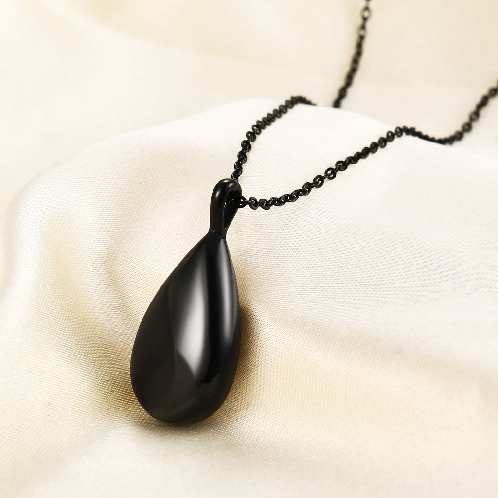 Damen Elegante Tropfen-Halskette aus hochwertigem Edelstahl Shop Nory