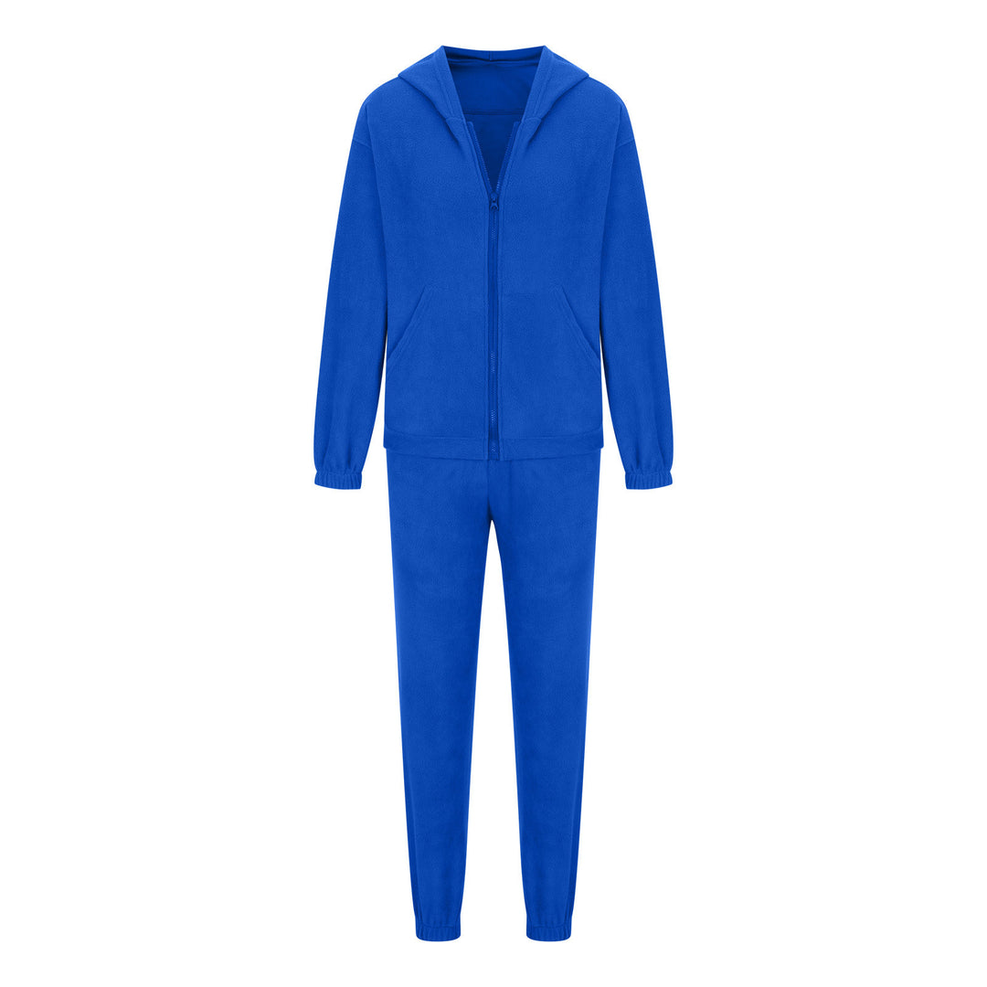 Damen oversized Hoodie mit Kängurutasche und Cargo-Jogginghose Set Shop Nory