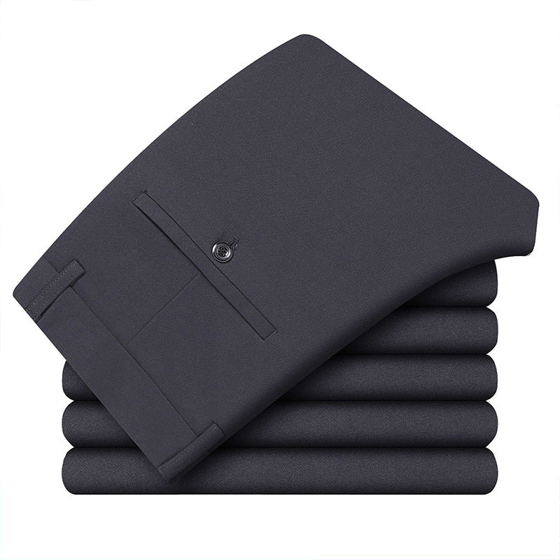 Herren Elegante Businesshose mit Stretch, Bügelfalte und Leistentasche Shop Nory
