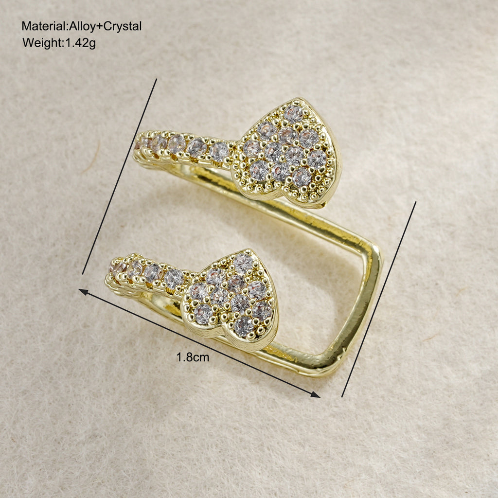 Damen Ohrcuff mit funkelnden Zirkonia-Elementen Shop Nory