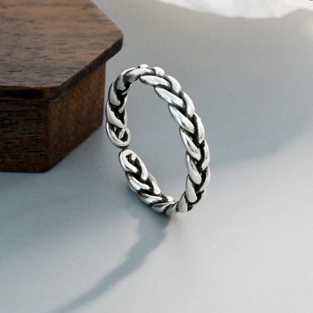 Damenring mit geflochtenem Design und hochwertiger Verarbeitung Shop Nory