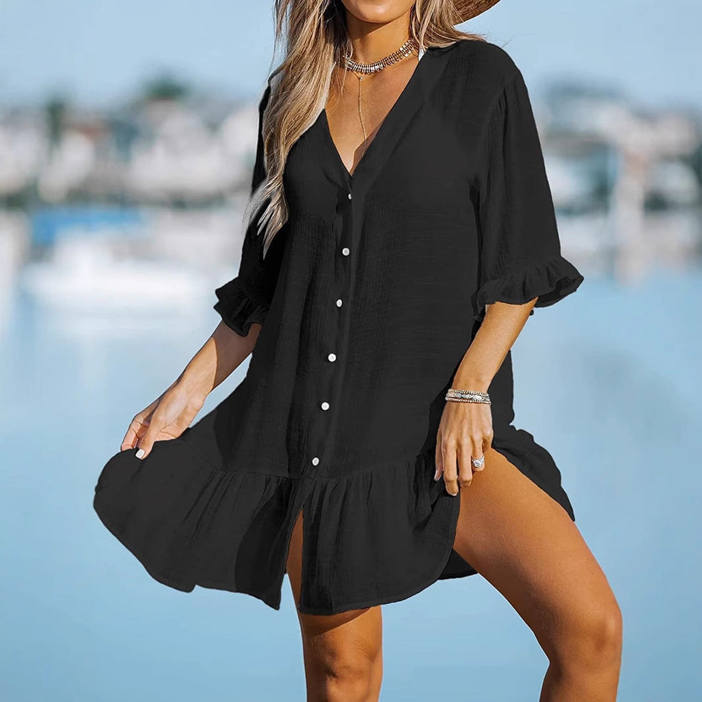 Damen luftiges Sommerkleid