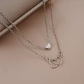 Damen Halsketten-Set mit verspieltem Herzdesign und filigranen Ketten Shop Nory