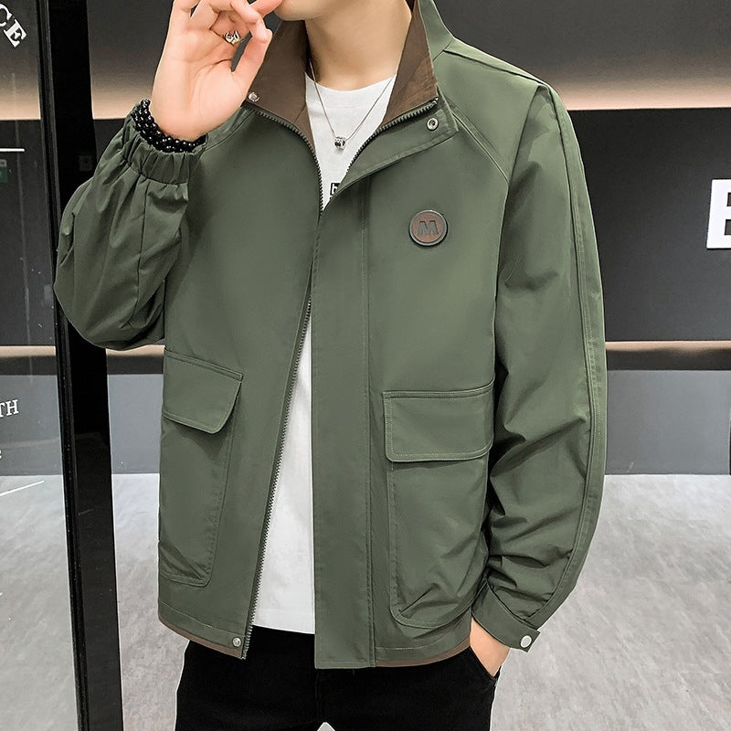 Herren Leichte Übergangsjacke mit versteckten Taschen Shop Nory