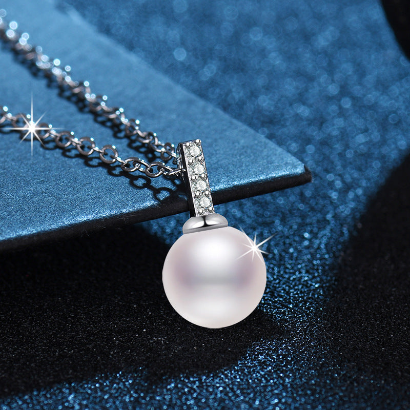 Damen elegante Ohrringe mit Perlen und Zirkonia-Details Shop Nory