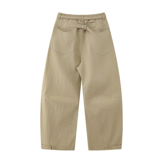 Unisex Weite Lagenhose mit ballonförmiger Silhouette, hoher Leibhöhe und Kordelzug Shop Nory