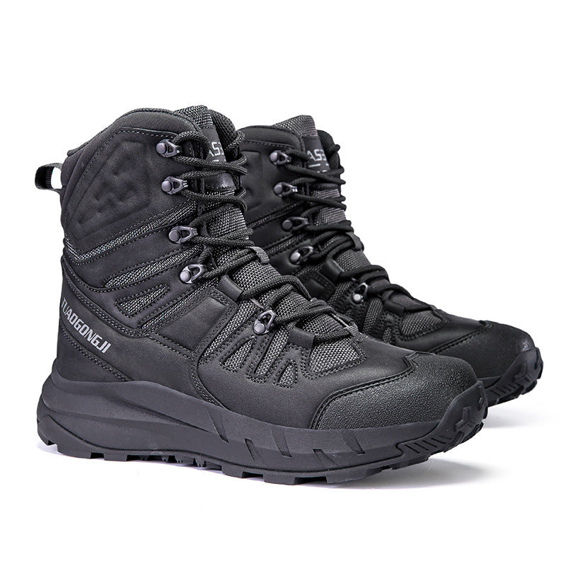 Damen Hochleistungs-Wanderstiefel mit wasserdichtem Obermaterial und rutschfester Sohle Shopnory