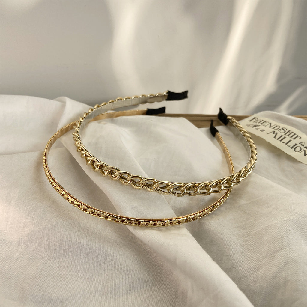 Damen Haarreifen im eleganten Ketten-Design Shop Nory