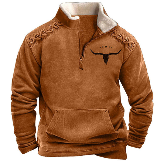 Herren Modischer Hoodie mit Kapuze und maritimem Druck Shop Nory