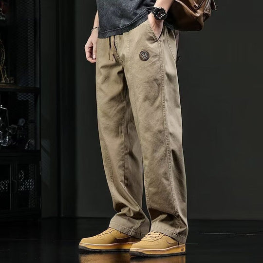 Herren Bequeme Cargo-Hose mit elastischem Bund Shop Nory