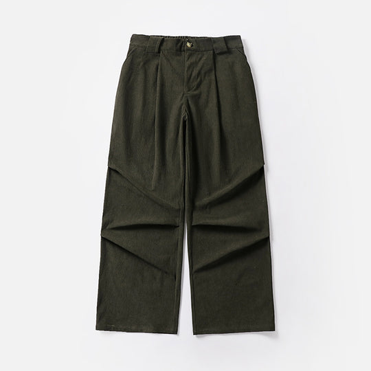 Damen Bundfalten-Hose mit weitem Bein und hoher Taille Shop Nory