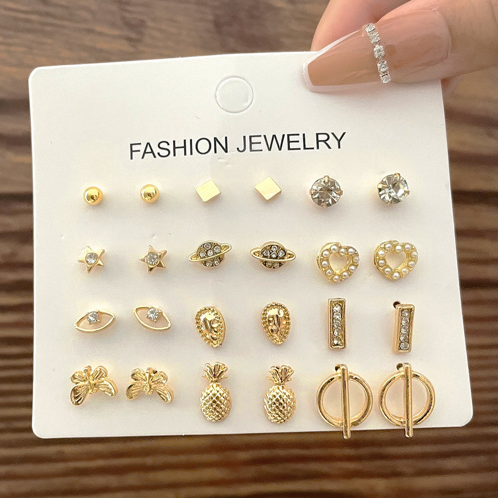 Damen Ohrringe Set mit verschiedenen verspielten Designs Shop Nory