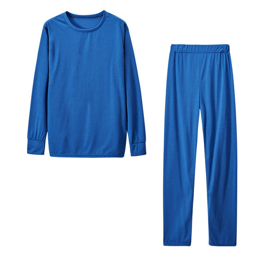 Damen Langarm Schlafanzug Set mit elastischen Hosen