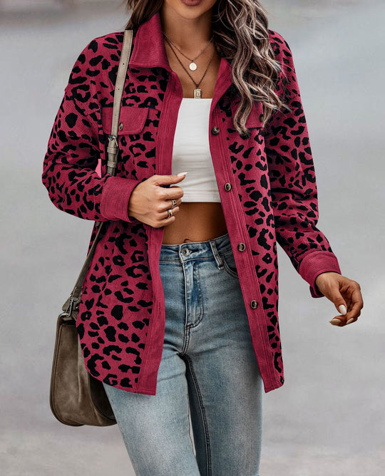 Damen lässige und modische Karo-Jacke