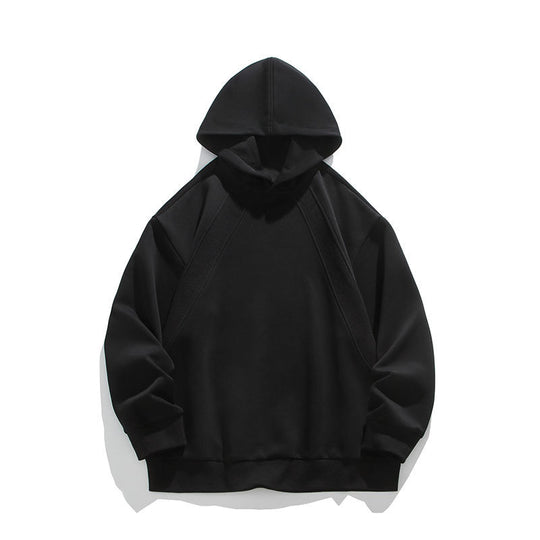 Herren Oversize-Kapuzenpullover mit Raglannähten und minimalistischem Streetwear-Design Shop Nory