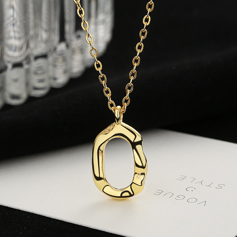 Damen Kette mit modernem, skulpturalem Anhänger Shop Nory