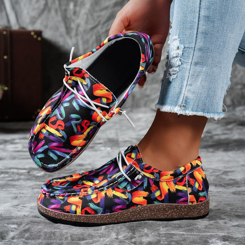 Damen Leichte Mokassin‑Sneaker mit ergonomischer Kork‑Optik‑Sohle Shop Nory